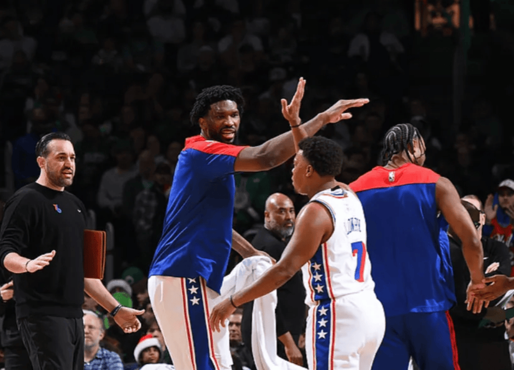 包含热火B队绝杀热火，恩比德统治全场的词条